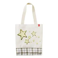 Golden Starburst Zazzle HEART Tote Bag