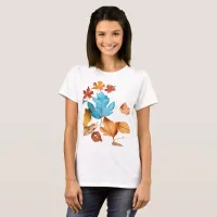 T-shirt Maple leaf design