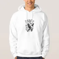 Funny Vintage Crow F-Caw-F Hoodie