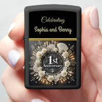 Timeless Elegance for First Anniversary Zippo Lighter