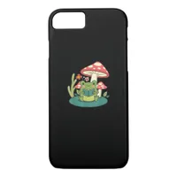 Cottagecore Mushroom Forest Toad Goblincore Mycolo iPhone 8/7 Case