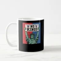 No Kings Classic Patriotic Style Coffee Mug