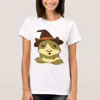 Guinea Pig Halloween Witch T-Shirt