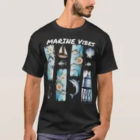 Marine Vibes Ocean Fun T-Shirt