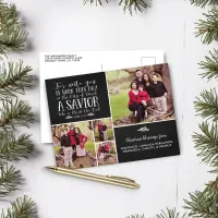 Christian Christmas Verse Chalkboard Holiday Photo