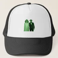 Till Death Do Us Part Classic Retro Design Trucker Hat