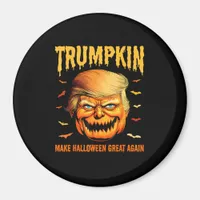 Funny Usa Pumpkin Trumpkin Make Halloween Great Ag Magnet