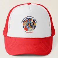 Colorful Faces | International Women's Day | IWD Trucker Hat