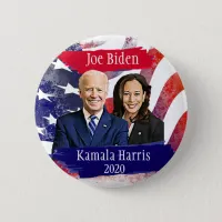 Joe Biden and Kamala Harris 2020 US Election Button