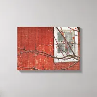 Berries and Barn Canvas Print