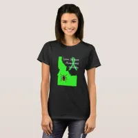 Lyme Disease Awareness in Idaho Tick Shirt