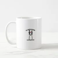Till Death Do Us Part Valentine Minimal Aesthetic Coffee Mug