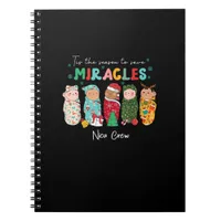 Funny Nicu Nurse Nurse Appreciation Christmas Notebook