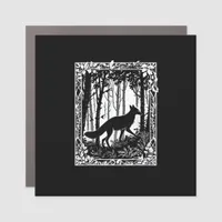 In Forest Cottagecore Goblincore Forestcore Aesthe Car Magnet