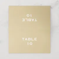 Modern Minimalist Cashmere Wedding Place Card