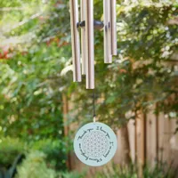 Flower of Life Ho'oponopono Wind Chime