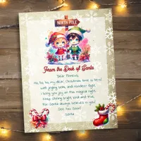From the Desk of Santa for Kids | Anime Elf