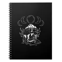 Aesthetic Goblincore And Cottagecore Mushroom Mini Notebook