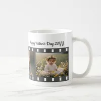 Three Picture Photo Roll Father's Day Coffee Mug