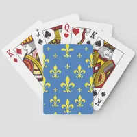 Fleur de Lis  Poker Cards