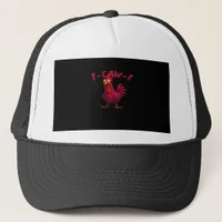 F-Caw-F Funny Chicken Humor Rooster Meme Creative  Trucker Hat