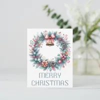 Wreath Christmas Card