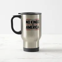 No Kings In America USA Creative Style Travel Mug