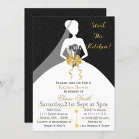 Mod stock the kitchen Bridal shower Invite