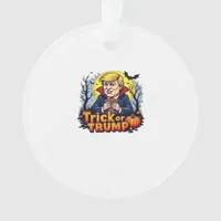 Trick Or Halloween Classic Ornament