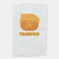 Trumpkin Pumpkin Funny Halloween Design Classic Garden Flag