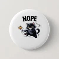 No Kings In America Funny Kicking Crown Classic Vi Button