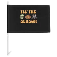 Tis The Season Halloween Car Flag
