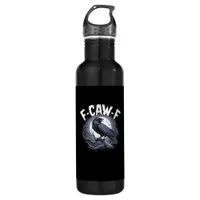 F-Caw-F Minimal Clean Stainless Steel Water Bottle