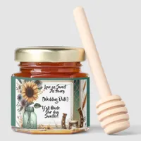 Honey & Dipper Western Charm  Honey Jar Favors