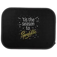 Tis Season To Sparkle Christmas Funny Car Floor Mat
