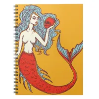 Mermaid and Skulls Notebook