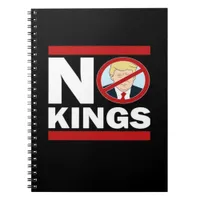 No Kings Anti Classic Minimal Clean Notebook