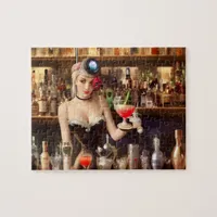 Pretty Bartender Jigsaw Puzzle