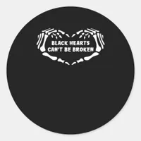 Hearts Can't Classic Classic Round Sticker