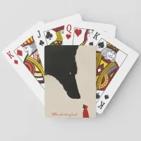 the Heartless Wolf and the Little Red Riding Hood Poker Cards