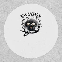 Halloween F-Caw-F Bird Cool Unique Patch