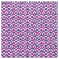 Abstract Pink Tones Mermaid Scale Pattern Fabric