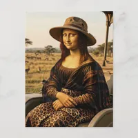 Mona on Safari Postcard