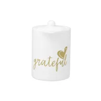 grateful heart teapot