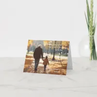 Happy Grandparent's Day Grandpa Walk in the Park Card