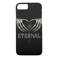 Skeleton Hands Heart Classic iPhone 8/7 Case