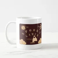 Spooky Gamer Fun Boardgame Slogan Coffee Mug