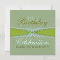 Birthday Celebrations Invitation