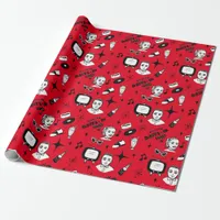 Nostalgic Retro 1950's Style    Wrapping Paper