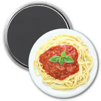 Fun Plate of Spaghetti Refrigerator Magnet